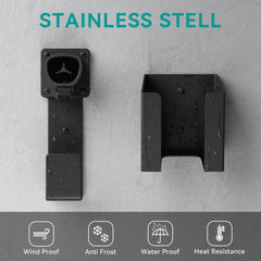bussdis detailed view of cable hook organizing Tesla cord to prevent kinks