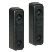 Buyers Products front view of bumper pair showing compact protection