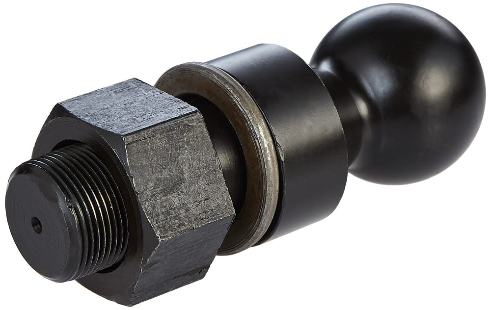 Buyers Products front view of packaged 2-5/16 inch hitch ball showing durable finish and rating