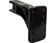 Buyers Products front view of PM3109 mount showing plate and receiver fit for reliable towing