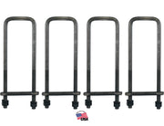 Buyers Products front-packaged four complete U-bolt kits for fast install convenience