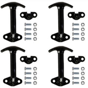 Buyers Products front assembly view showing compact 90° latch and secure closure