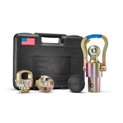 B&W front assembly showing gooseneck ball and rugged fit for durable towing