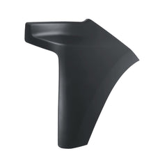 BXZ front view of bumper end cap showing exact fit and restored bumper profile