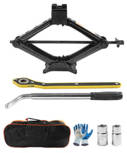 bylikeho scissor jack front view showing compact design and quick deployment benefit
