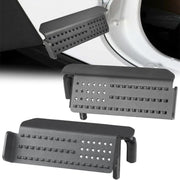BystralX front overview of foot pegs showing stable platform and mount benefit