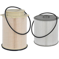 BZANPAR front assembly showing full filter and water separator protecting fuel system