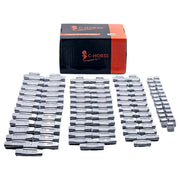 C-HORSE front packaging showing 100-piece MC clip-on weight assortment for quick selection