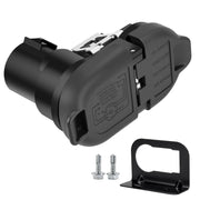 C-Tzu front connector view showing plug face and secure fit benefit