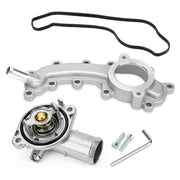 C-Tzu front view thermostat housing shows durable aluminum benefit