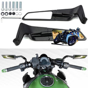 Caboriallan front profile mirror showing sleek styling and improved visibility
