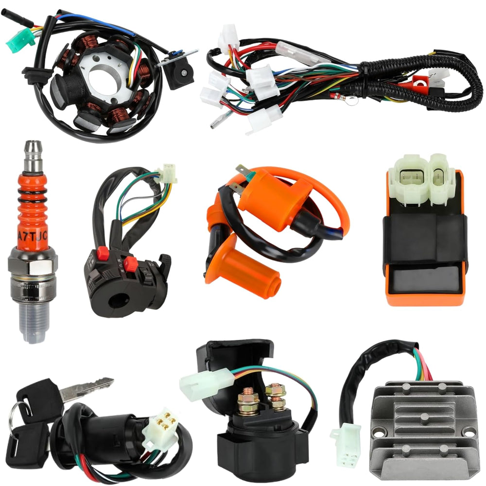 CAFEZAYO full kit layout showing all included parts for complete replacement