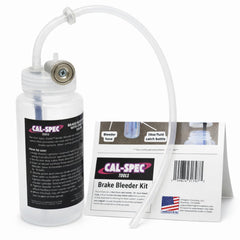 Cal-Spec Tools front packaging showing compact bleed kit and contents for quick setup