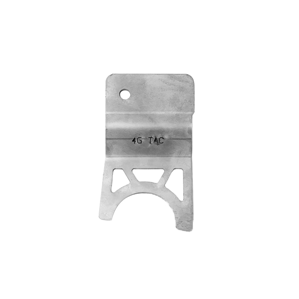 Cali Raised LED front view of tailgate protector showing secure fit and clean design