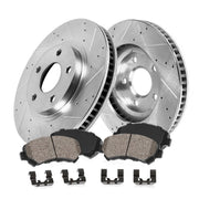Callahan BRAKE PARTS front kit packaging showing complete replacement set and fitment