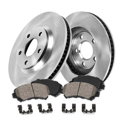 Callahan boxed front brake kit showing included rotors and pads for easy selection