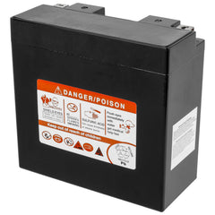 Caltric AGM side profile showing robust casing for vibration resistance