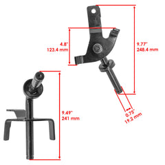 Caltric right spindle close-up highlighting bolt holes and bearing housing integrity