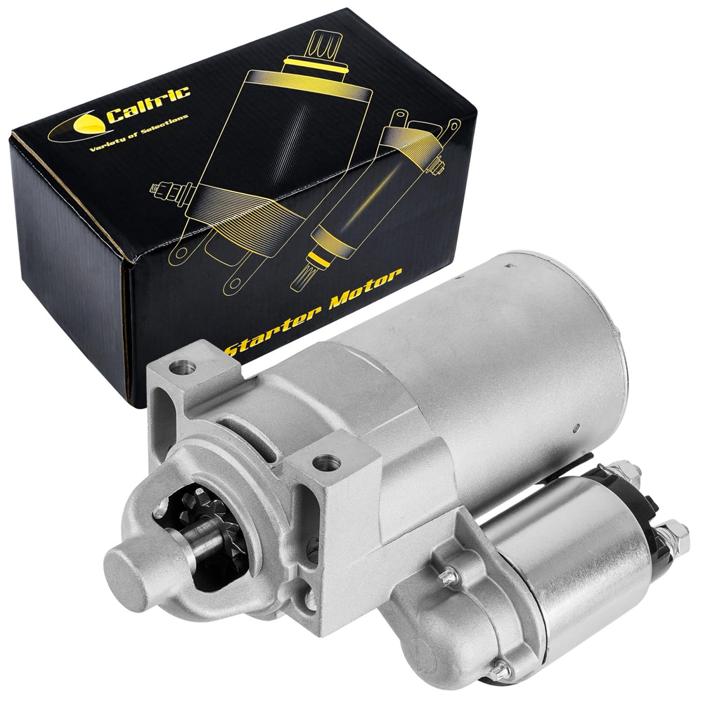 Caltric starter front view showing fit and reliable replacement benefits