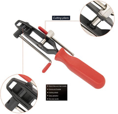 CALU LUKY banding tool detail with winding mechanism for secure tensioning