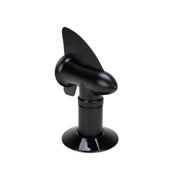 Camco Cyclone front view showing vent opening and aerodynamic shape for odor control
