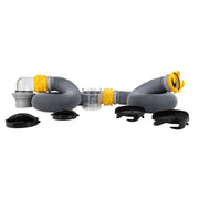 Camco deluxe kit front layout showing all included components for fast setup