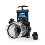 Camco Dual Flush Pro front view showing compact design and quick hookup
