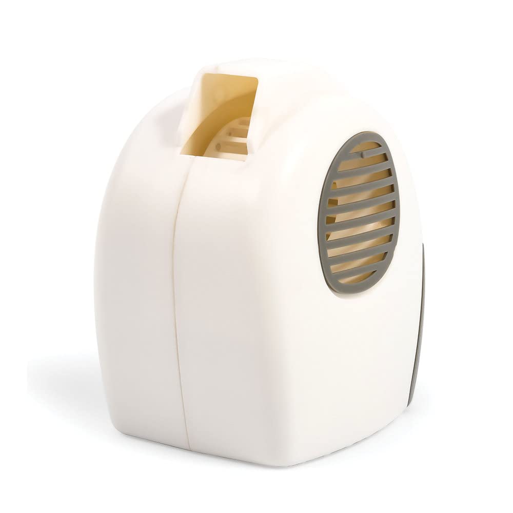 Camco Fridge Airator front view showing compact fan and controls for even cooling