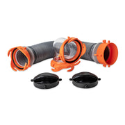 Camco front packaging of tote hose kit showing contents and benefits