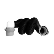 Camco front packaging showing complete sewer kit and components for quick setup