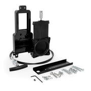 Camco front valve assembly showing secure fit and easy operation benefit