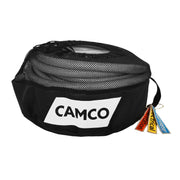 Camco front view of bag showing compact shape and quick-access opening