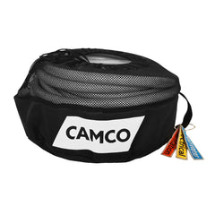 Camco front view of bag showing compact shape and quick-access opening