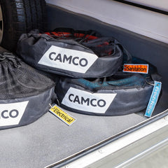 Camco breathable mesh top detail showing airflow to reduce moisture