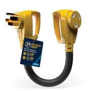 Camco front connector showing NEMA 14-50P and NEMA TT-30R for reliable hookup