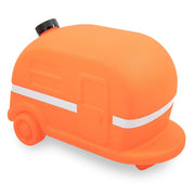 Camco retro sewer weight front view showing secure adapter hold benefit