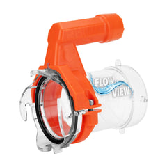 Camco Rhino front view showing full extender and handle for easier hookups