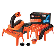Camco storage box front view showing organized kit and tidy transport benefits