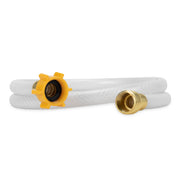 Camco front view of TastePURE hose showing compact design and reliable portability