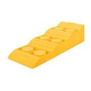 Camco Tri-Leveler front angle view showing ramp surface and easy drive-on benefit