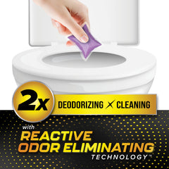 Camco TST MAX pod dissolving in toilet demonstrating fast activation benefit