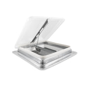 Camco vent kit front overview showing complete unit and benefits