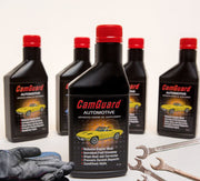 CamGuard bottle front view showing product and its concentrated benefits