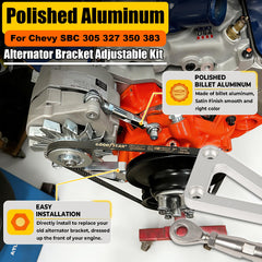Camoo bracket installed passenger side demonstrating direct-fit replacement