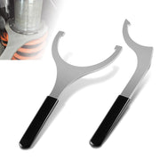 Camoo front view of spanner wrench kit showing full tool and handle, improved control