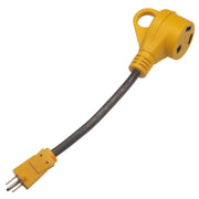 CAMPELIFY front connector view showing rugged housing and secure fit benefit