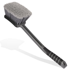 CANAAN STAR front view of brush showing full 17-inch length and head — improves reach