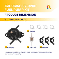 Canamax included fuel filter close-up for cleaner fuel and pump protection