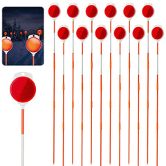 CAPHONT front packaging showing 12 red reflective driveway markers for clear guidance
