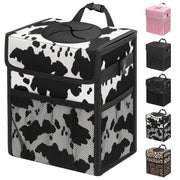Capolo front view with lid showing neat appearance and quick disposal benefit
